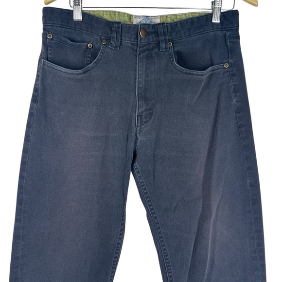 BOHNAM Men's 32 Washed Faded Navy Denim Straight Leg Jeans - Picture 4 of 7